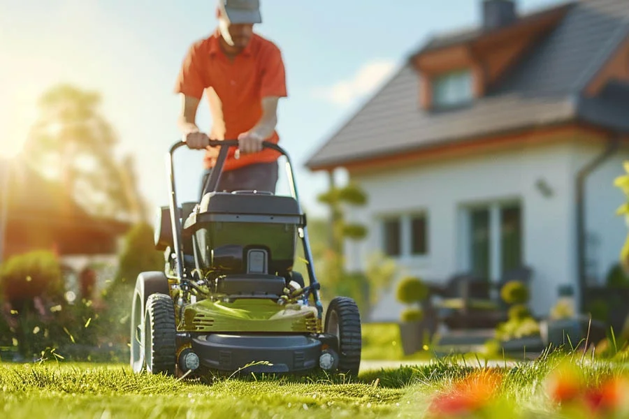 best self propelled electric mower
