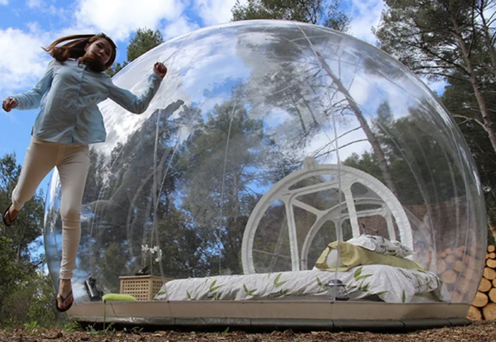 lawn bubble tent